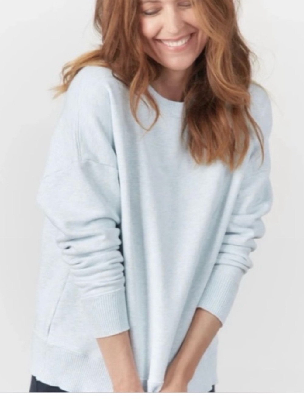 FRANK & EILEEN Tee Lab sweatshirt size XS light blue